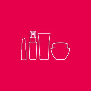 Imagem com fundo vermelho mostra ícone branco minimalista de cifrão, símbolo usado para representar unidades monetárias. 