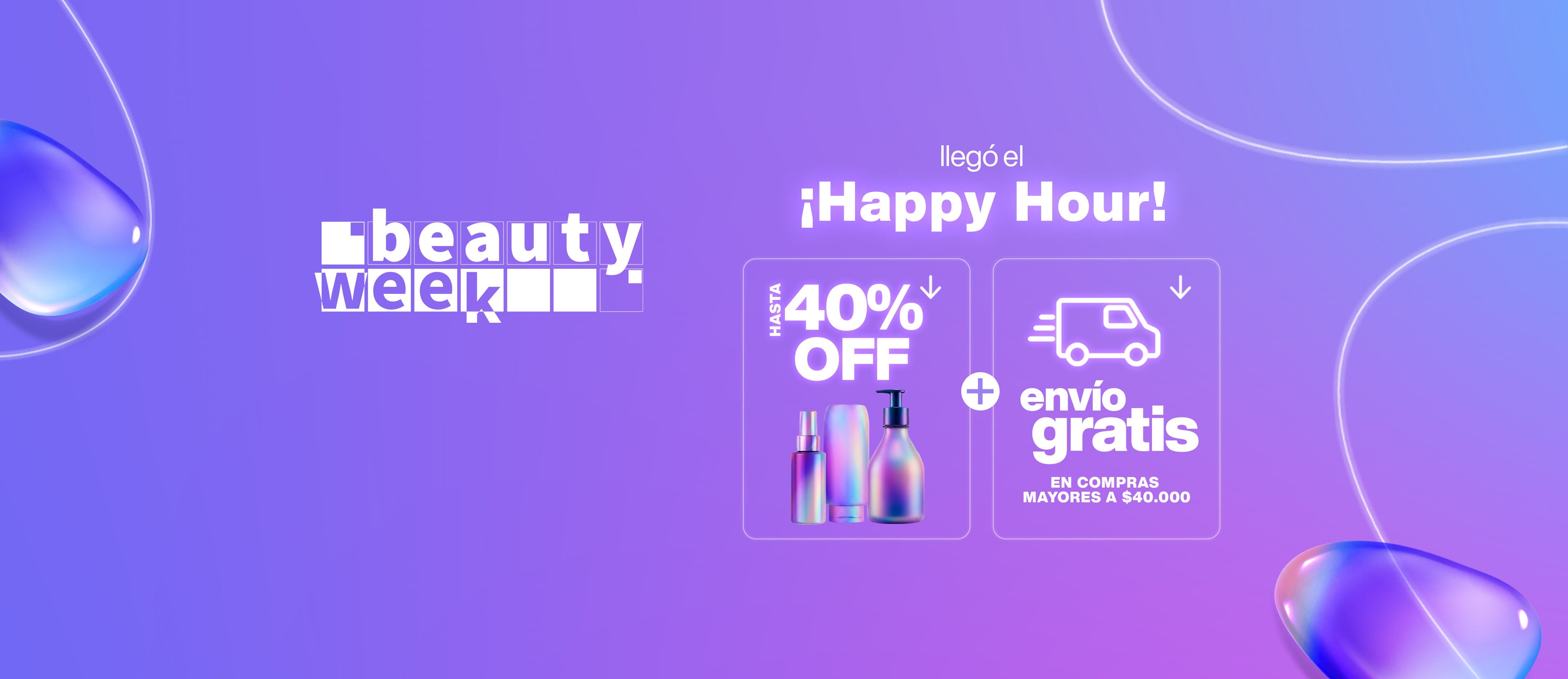 ¡es ahora! bajamos el mínimo a $40.000 por tiempo limitado.