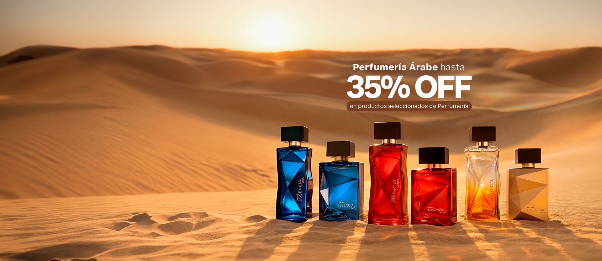 descubrí la nueva colección Árabe  aprovecha hasta un 35%OFF en la nueva colección con los ingredientes más lujosos de la perfumería de Medio Oriente