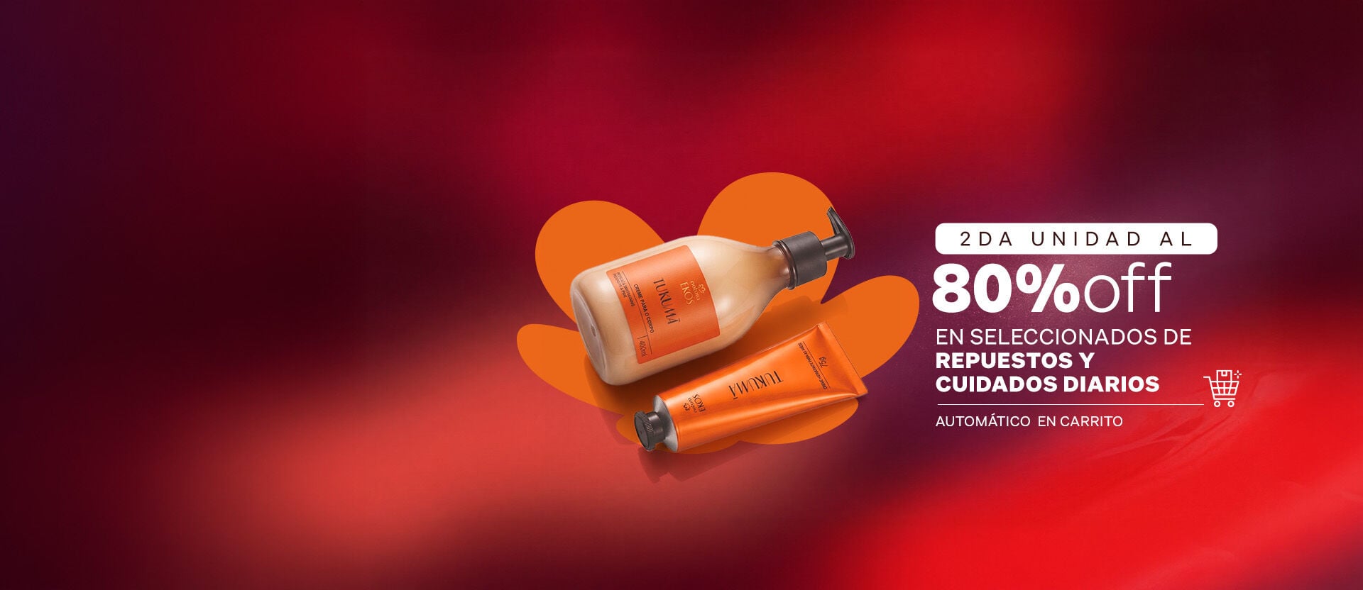 más comprás, más ahorrás en seleccionados llevate el 2do producto al 80%OFF