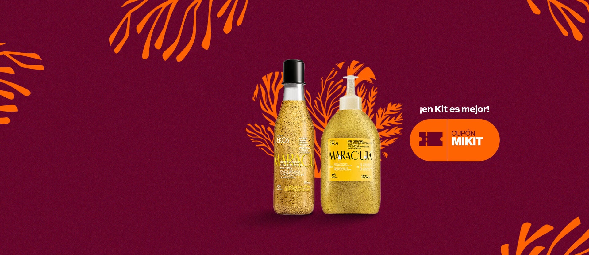 20% OFF en Kits canjeá el cupón MIKIT y aprovechá para renovar tu rutina