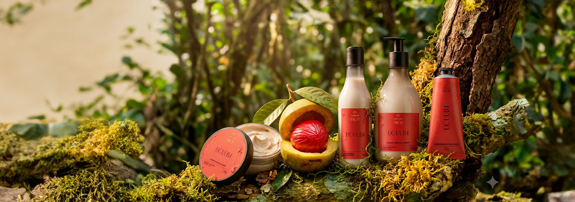 Ucuuba La manteca de ucuuba es potencia antiflacidez que reafirma la piel y estimula la producción natural de colágeno.