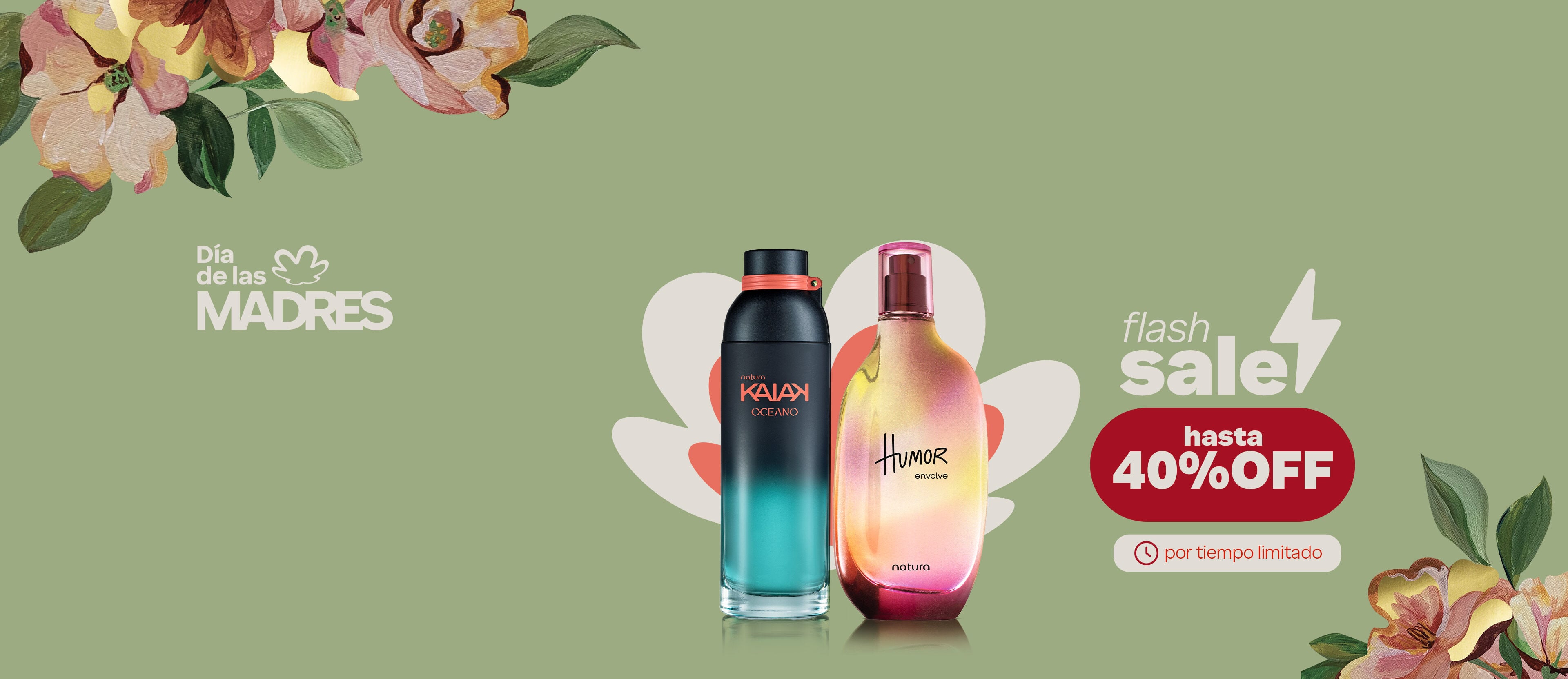 FlashSale hasta 40% off ¡por tiempo limitado!