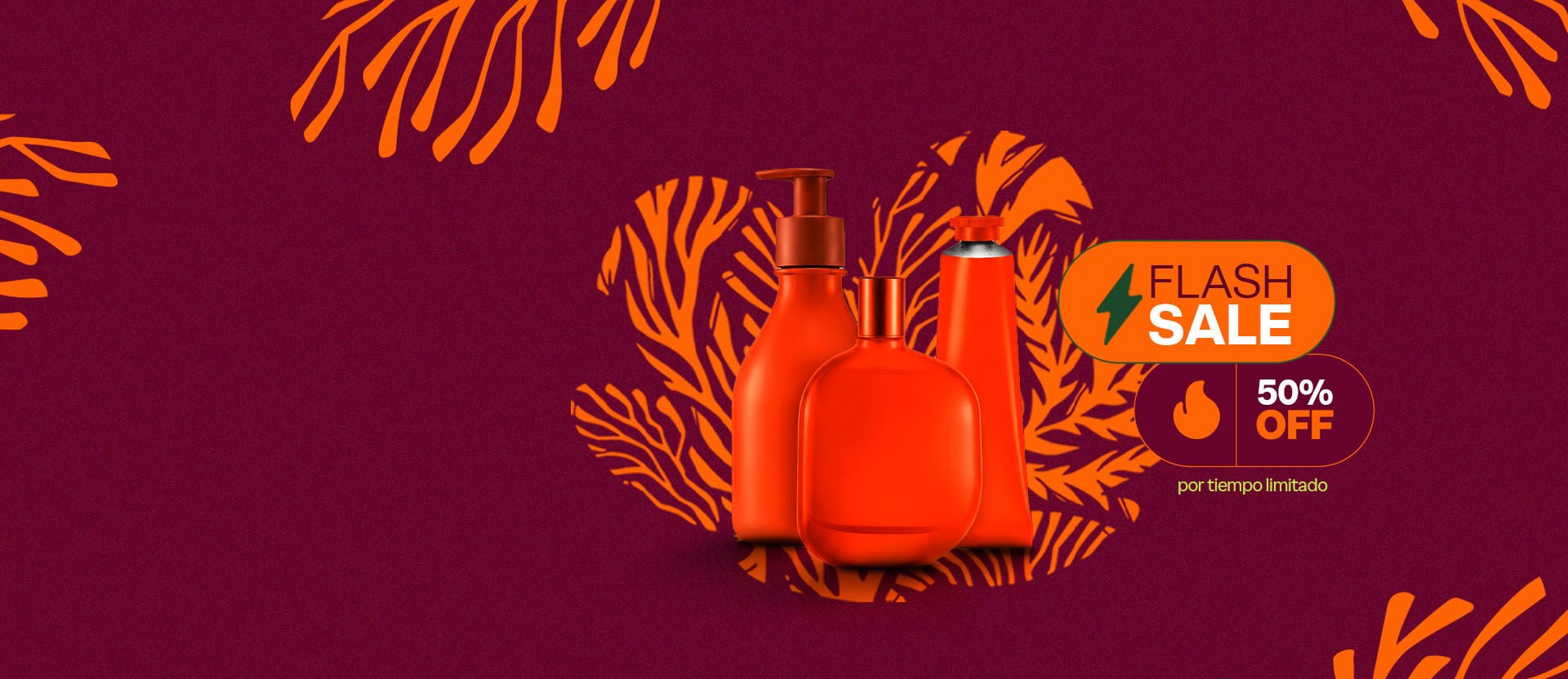 ¡todo hasta 50% OFF! llevá las últimas unidades de productos exclusivos casi a mitad de precio