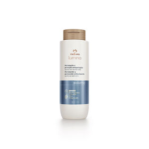  imagem do shampoo de hidratação e proteção antipoluição no fundo branco