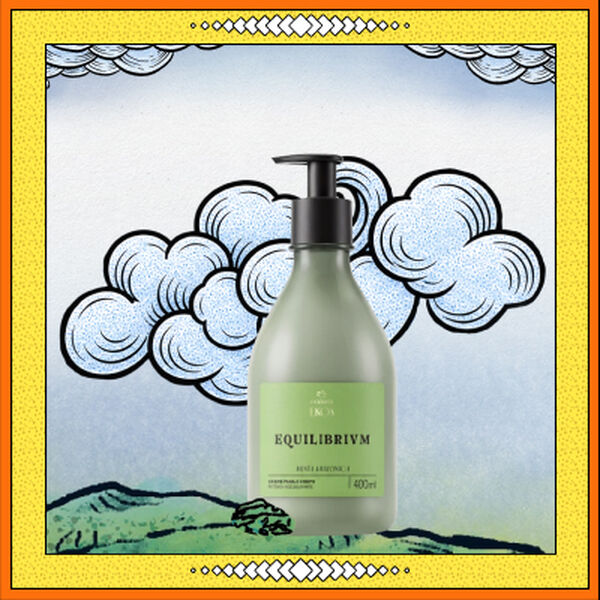 Imagem com Hidratante Corporal Ekos Menta Amazônica 400 ml.