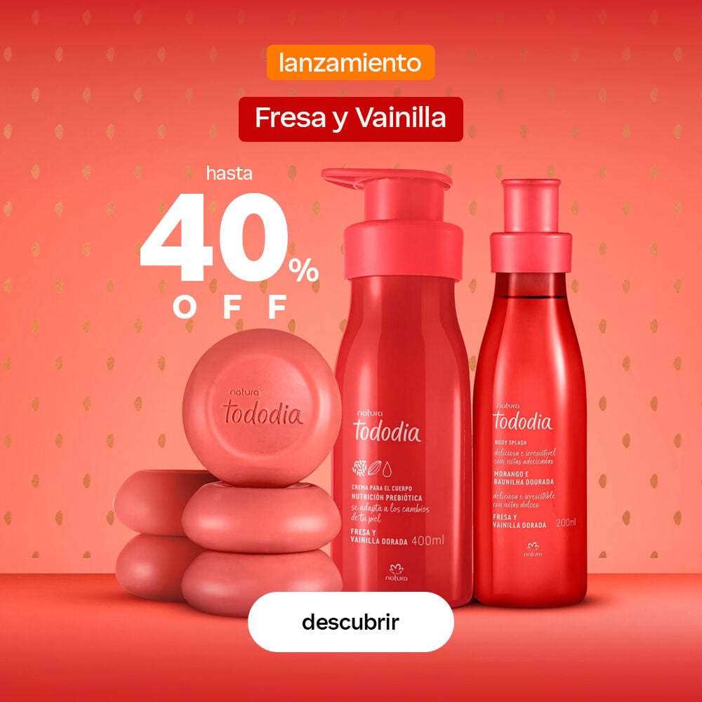 Lanzamiento TD Fresa y vainilla hasta 35