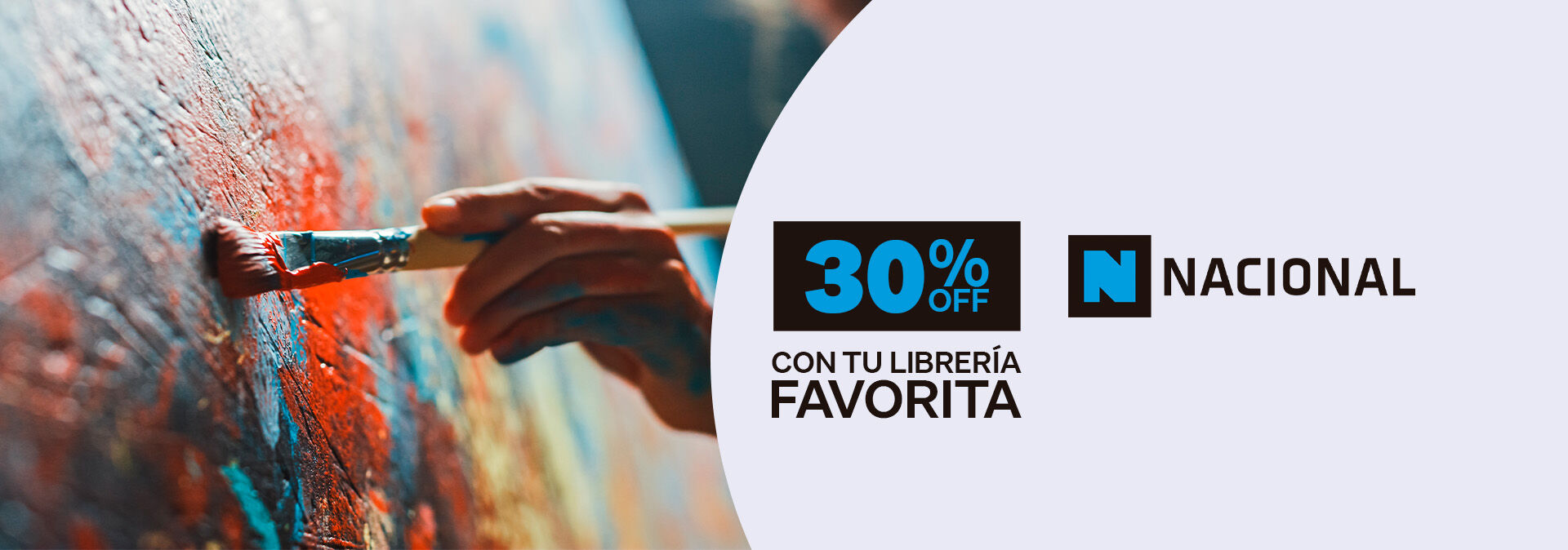 30% OFF con tu librería favorita