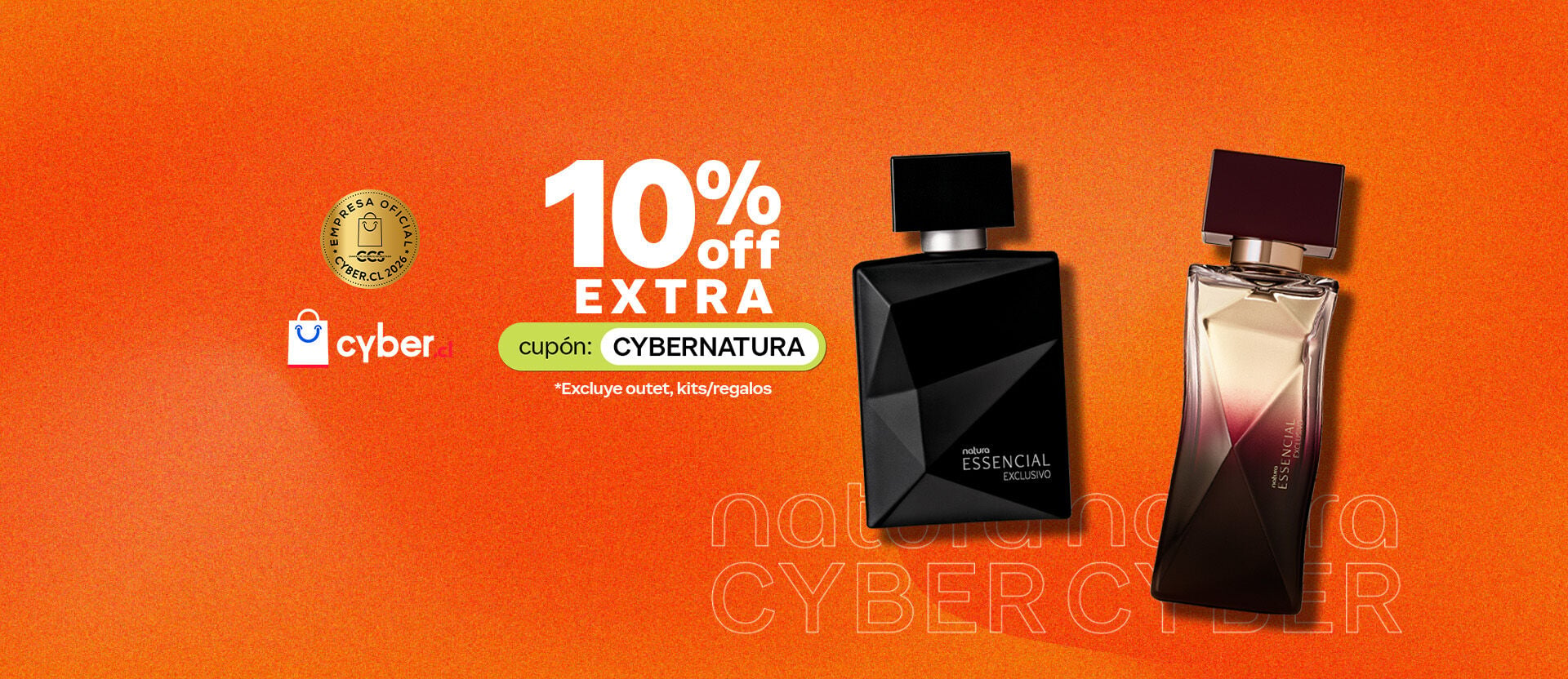 "alcanza 10%OFF EXTRA. cupón CYBERNATURA "