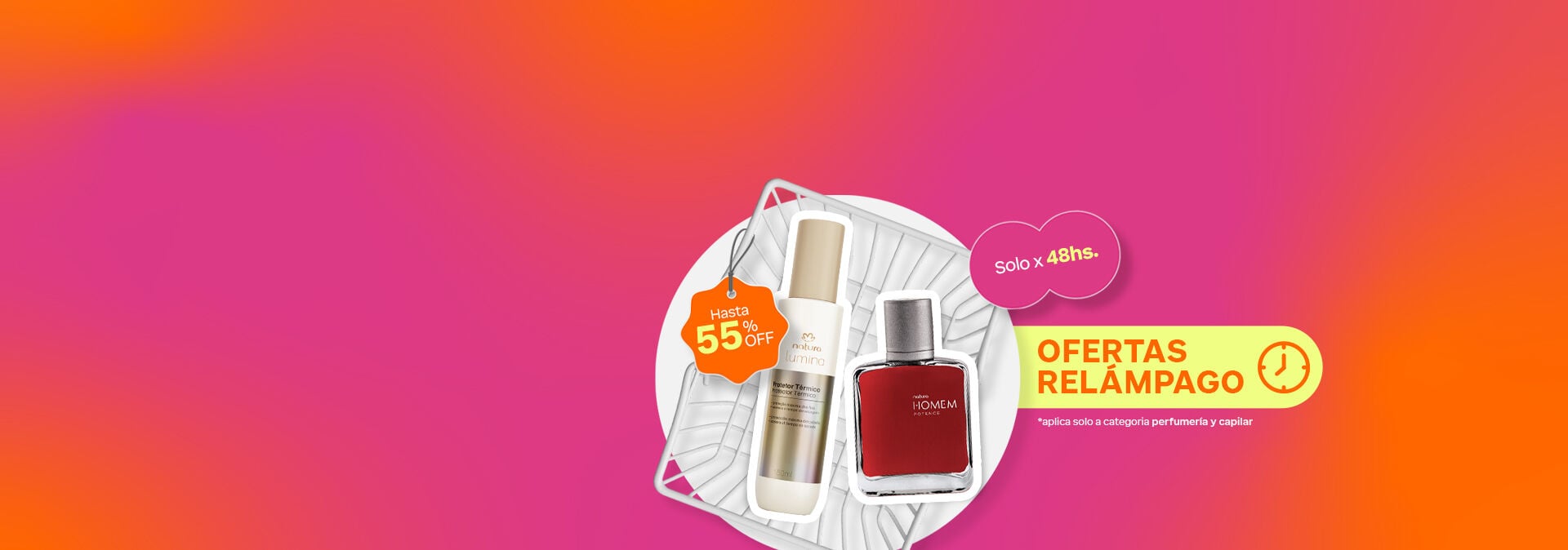 ¡45% OFF en perfumería y capilar!