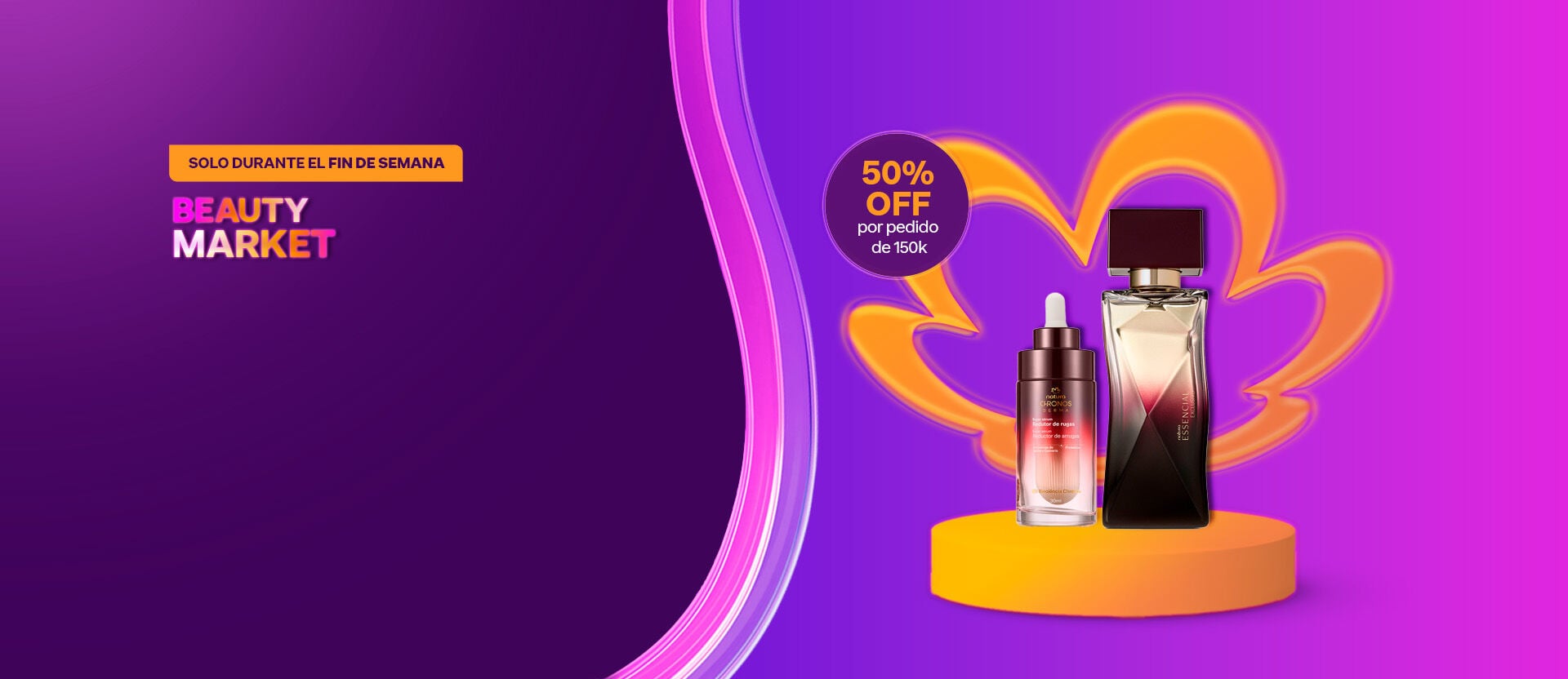 Compra $150k y gana 50% off