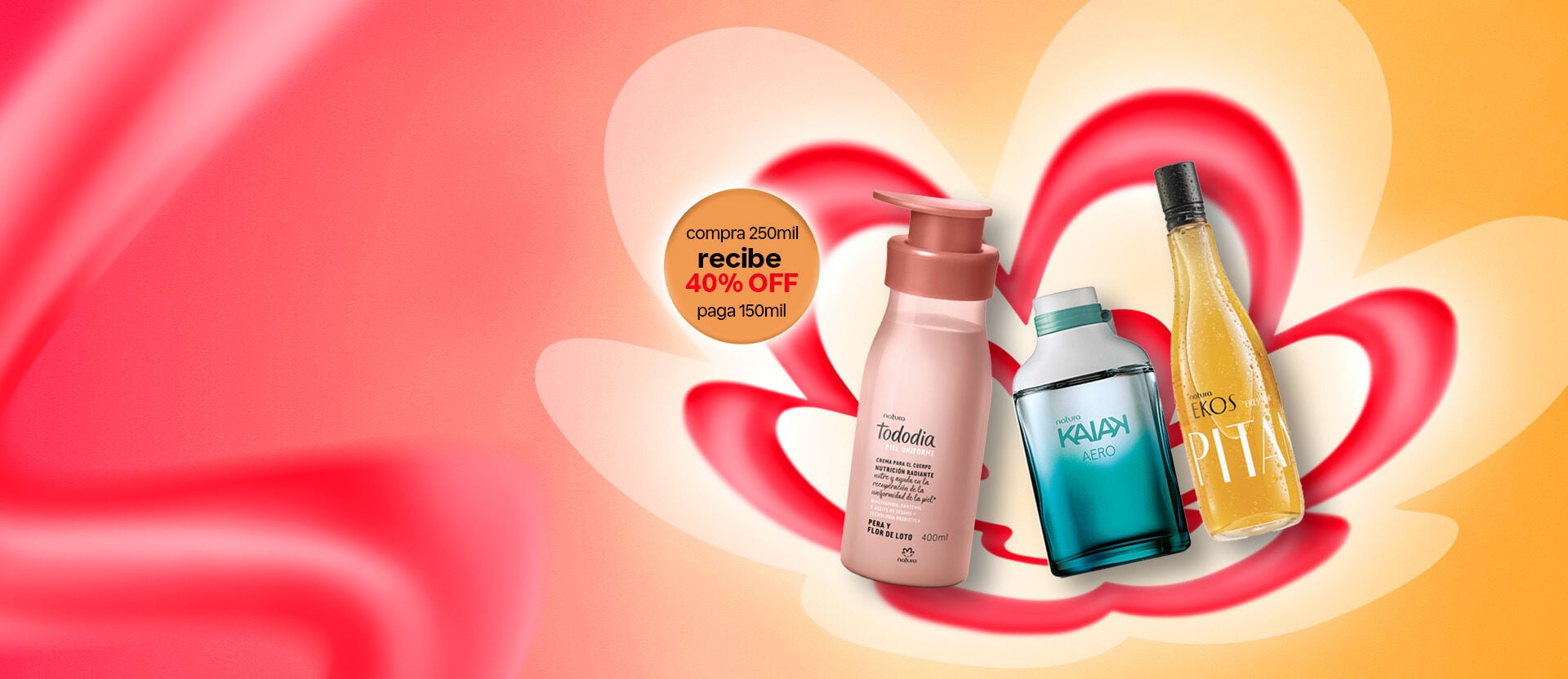compra y ahorra: recibe 40% OFF