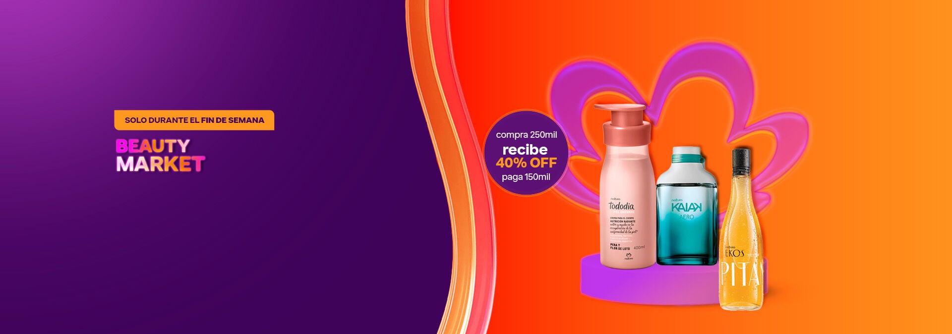 compra y ahorra: recibe 40% OFF