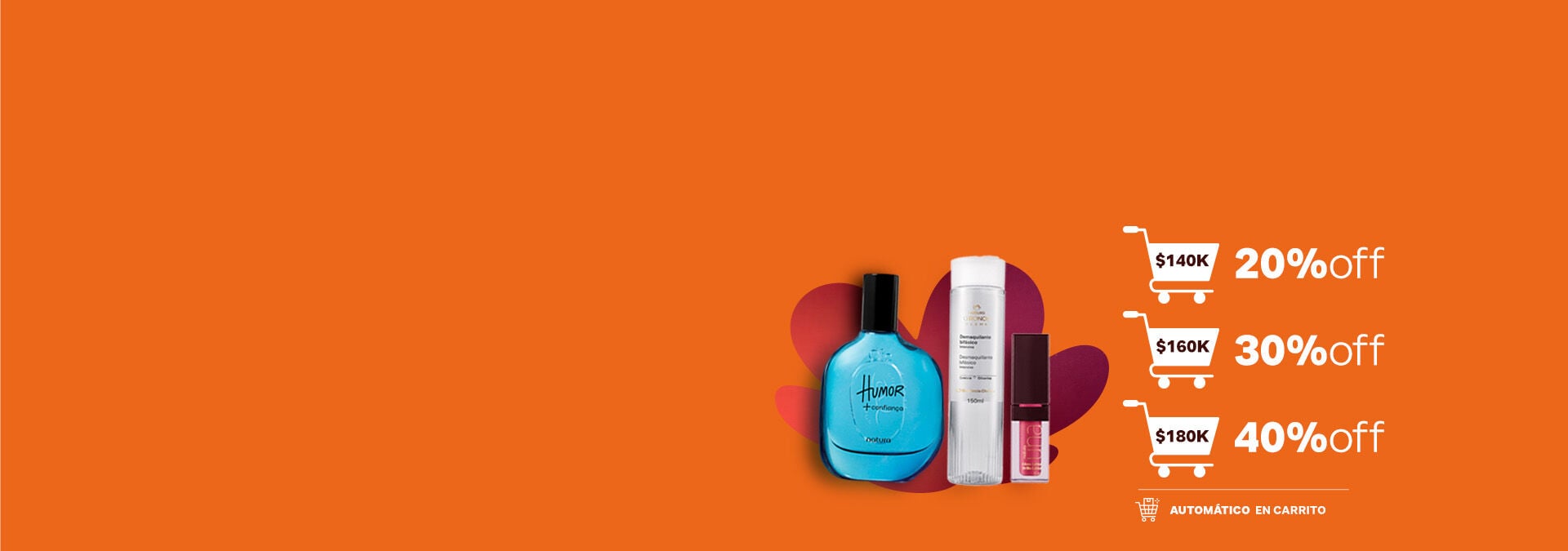 Glow Up Week: Hasta 40% de descuento