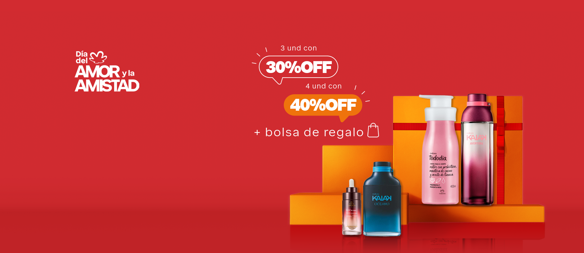 Arma tu regalo con hasta 40% OFF