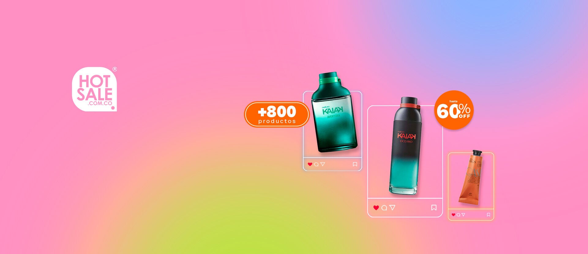 ¡Sube la tempenatura con el HOT SALE!