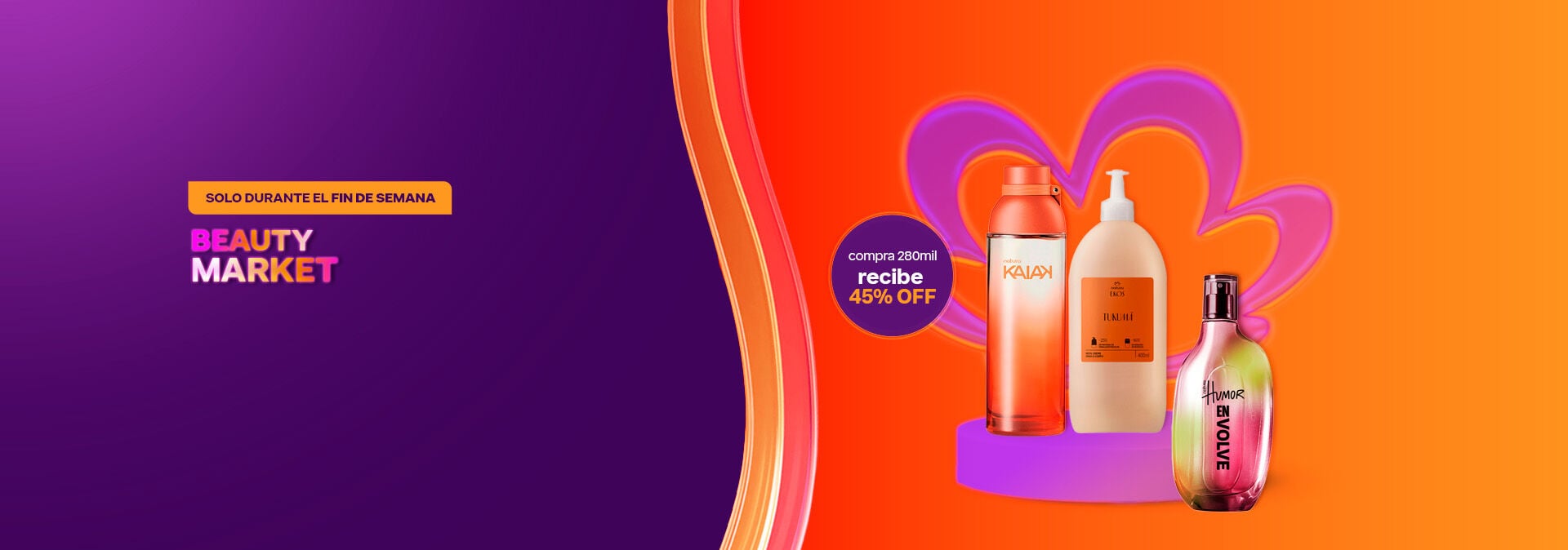 arma tu rutina con hasta 45% OFF