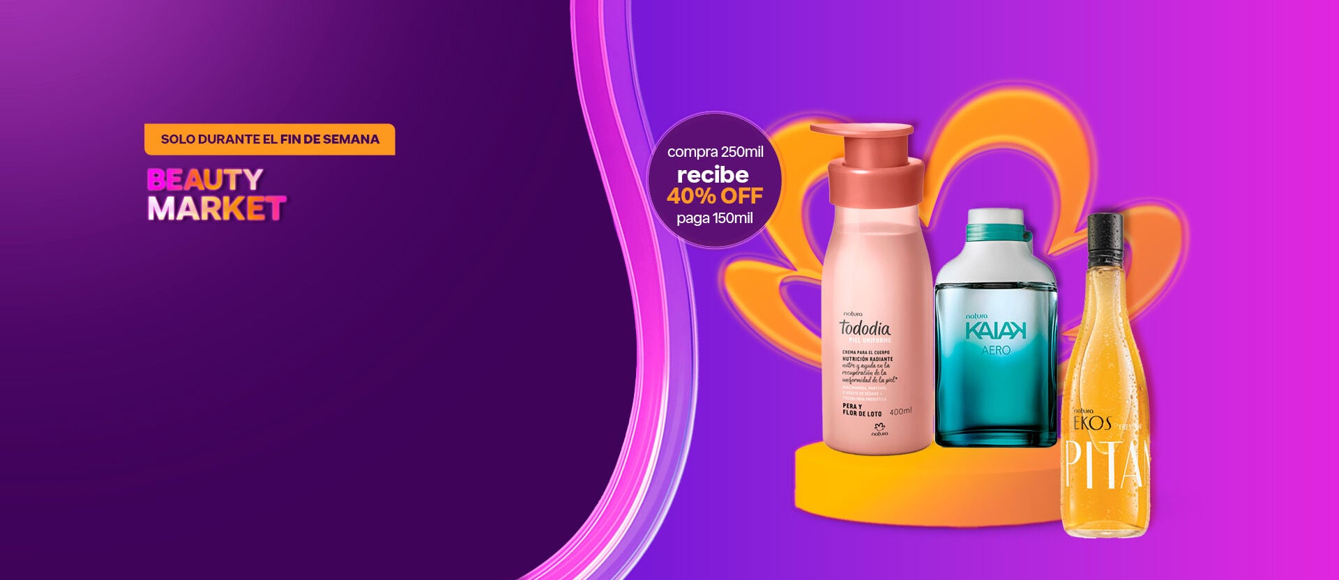 compra y ahorra: recibe 40% OFF