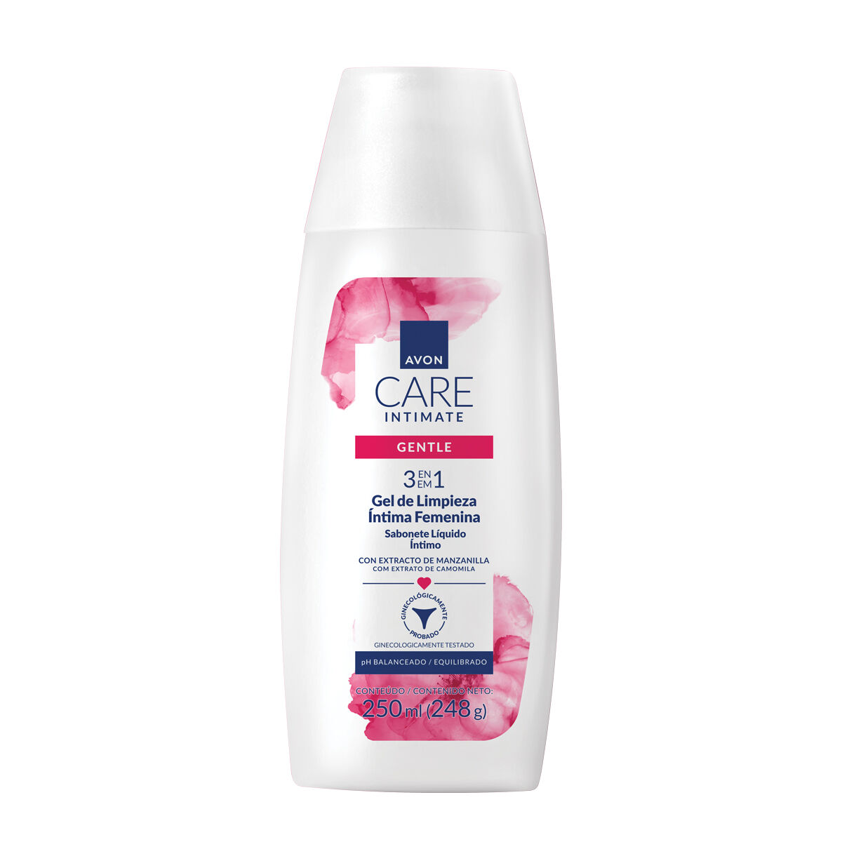 Gel de Limpieza Íntima Femenina Avon Care Gentle 250ml