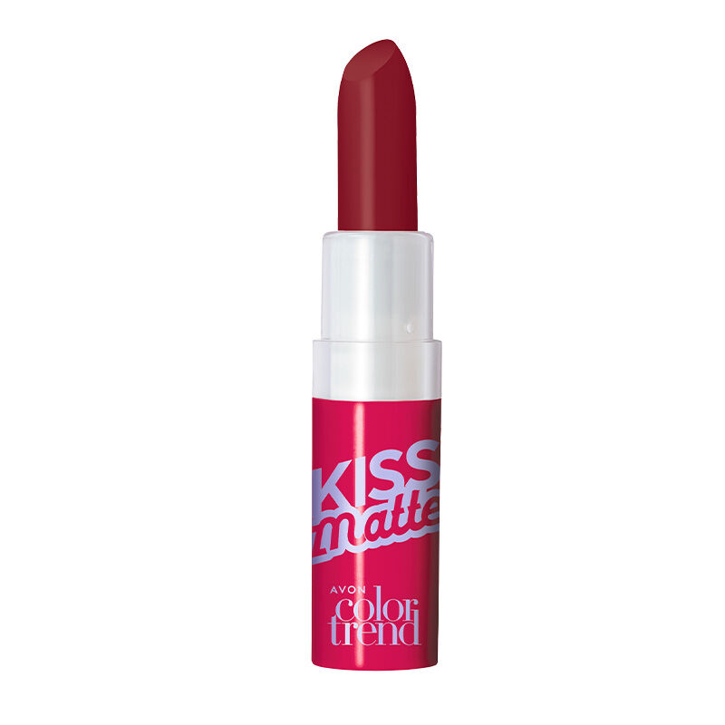 Kiss Matte Lápiz Labial Color Trend Frappe de Grosella 3,6 g