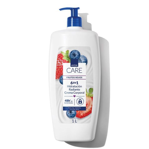 Crema Corporal Avon Care Frutos Rojos 1l