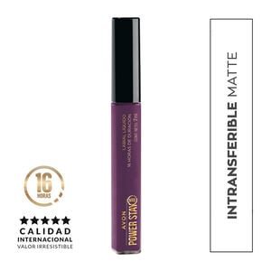 Labial Líquido Power Stay Power on Plum 7ml