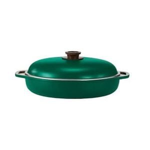 Cacerola Baja Cucina Donna Verde 33 cm