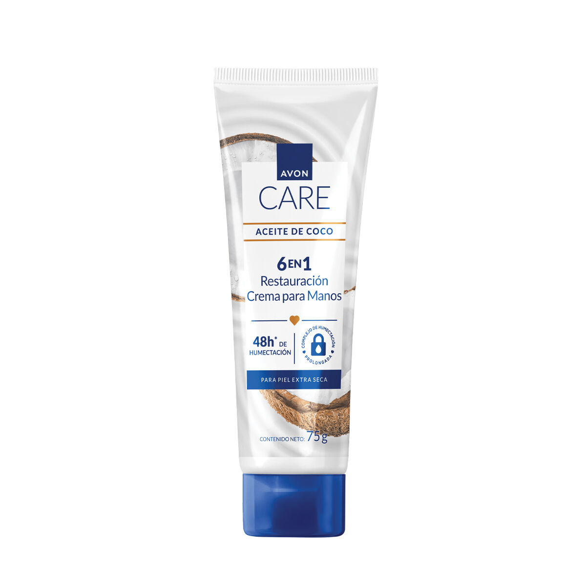 Crema para Manos Avon Care Aceite de Coco 75g