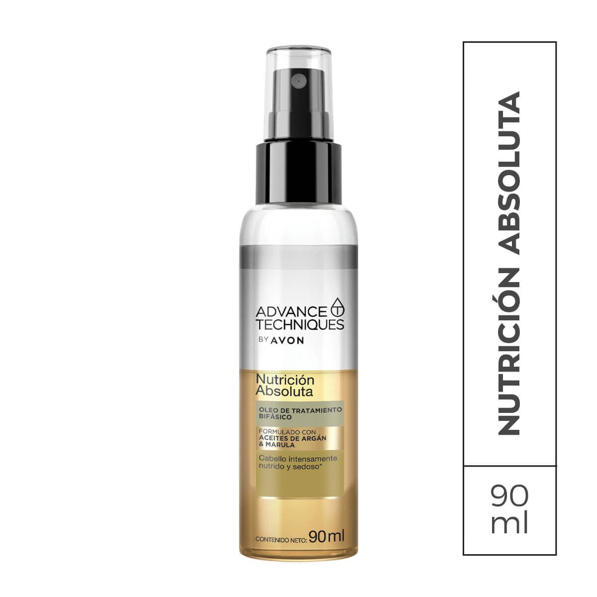 Óleo Tratamiento Bifásico Advance Techniques Aceites de Argán y Marula 90ml