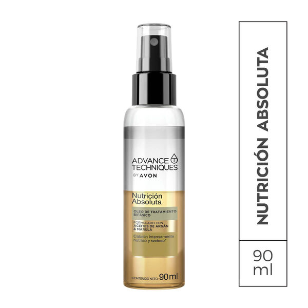 Óleo Tratamiento Bifásico Advance Techniques Aceites de Argán y Marula 90ml