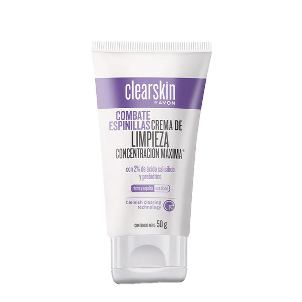 Crema de limpieza de rostro con ácido salicílico Clearskin 50 g