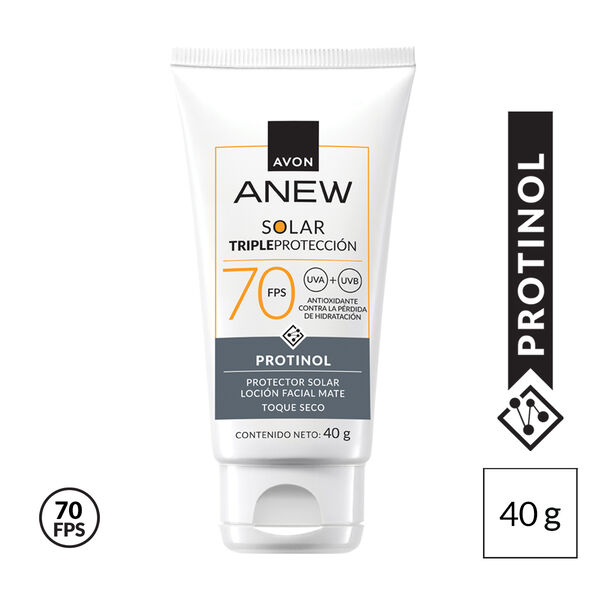 Anew Protector Solar Facial Mate Triple Protección FPS 70 40 g