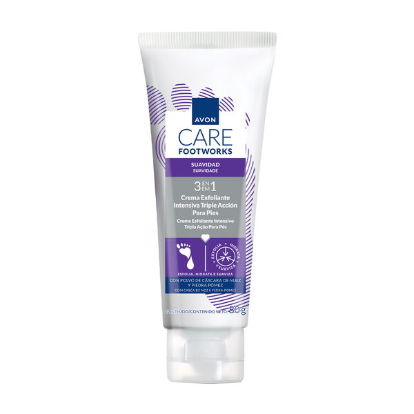 Crema Exfoliante Intensiva para Pies Avon Care 80g
