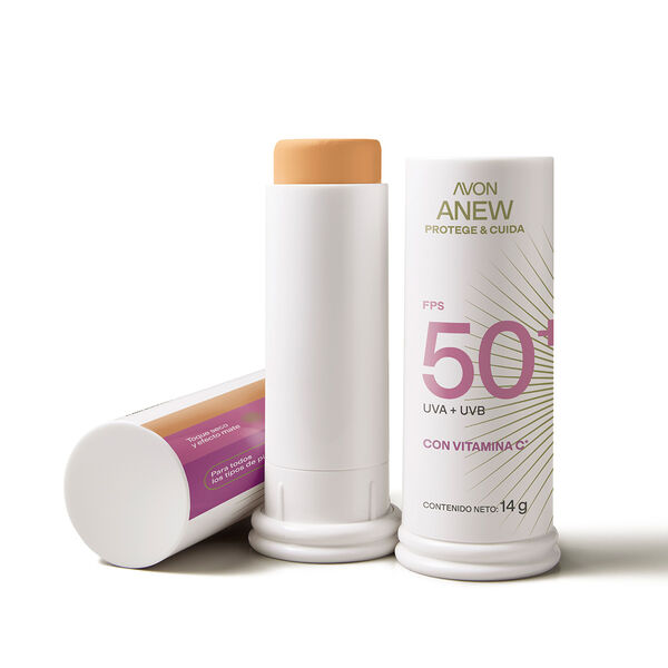 Protector Solar Facial Stick FPS 50 Medio 3.0 Anew 14g