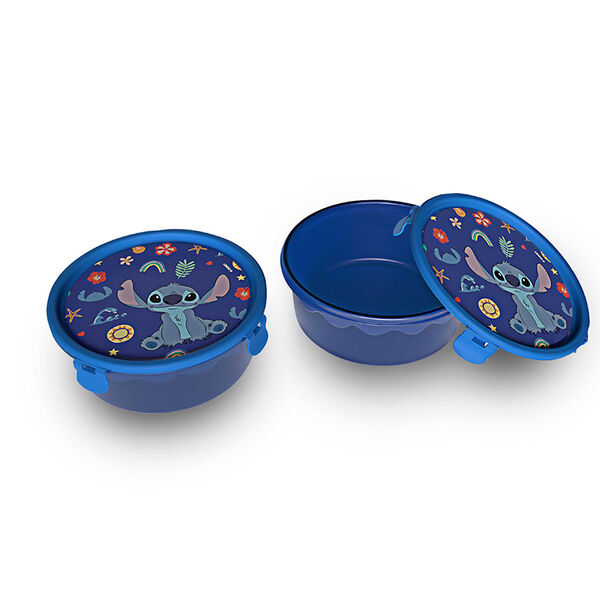 Tupper redondo Stitch