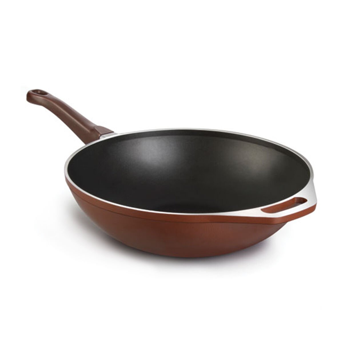 Wok 30cm Marrón - Cucina Donna