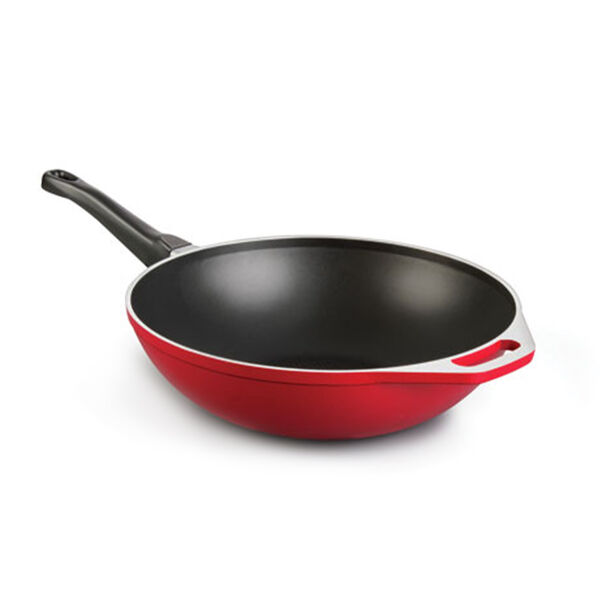 Wok 30cm Rojo - Cucina Donna