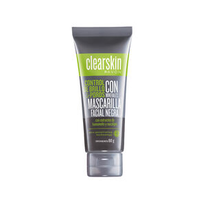 Mascarilla Facial Negra con carbón ClearSkin 60 g