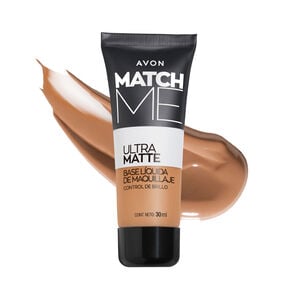 Base Líquida de Maquillaje 250N Avon Match Me Ultra Matte