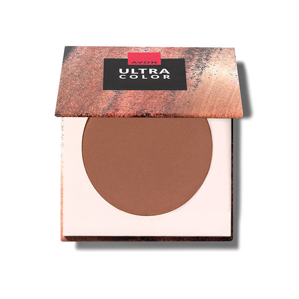 Ultra Color Polvo Compacto Facial Iluminador Oro Champán 8 g