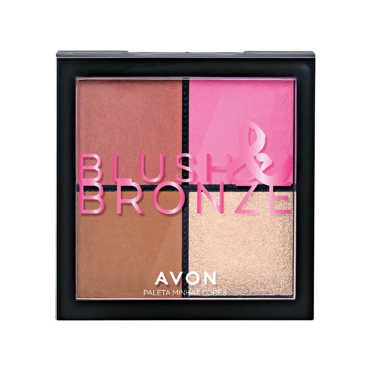 Paleta para el Rostro Blush & Bronze Rubor, Iluminador y Efecto Bronceado 9 g