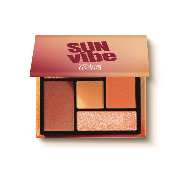 Paleta de Sombras para Párpados Color Trend Sun Vibe 4,2 g