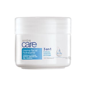 Crema facial hidratante piel normal Avon Care 3 en 1 100 g