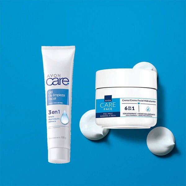 Kit GEL DE LIMPIEZA
Kit gel de limpieza + crema fácial Avon Care