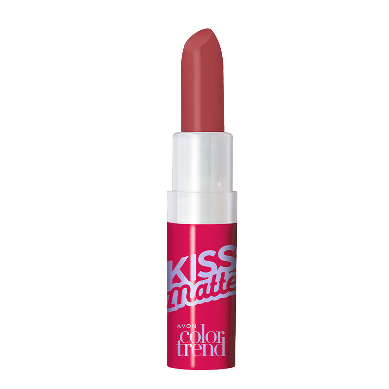 Kiss Matte Lápiz Labial Color Trend Actitud Rosa 3,6 g