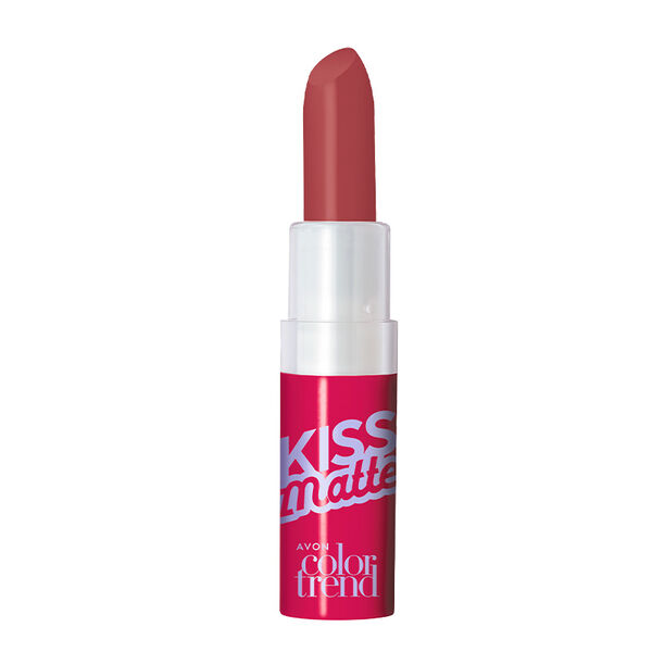 Kiss Matte Lápiz Labial Color Trend Actitud Rosa 3,6 g