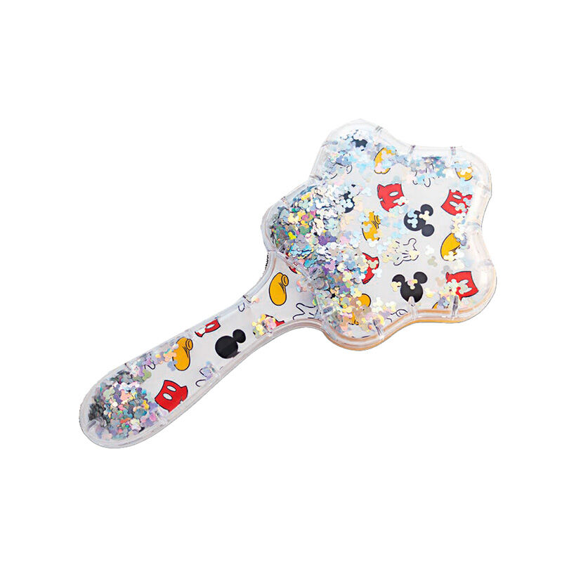 Cepillo para pelo glitter Mickey