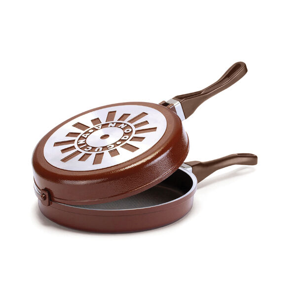Sartén doble Marrón - Cucina Donna