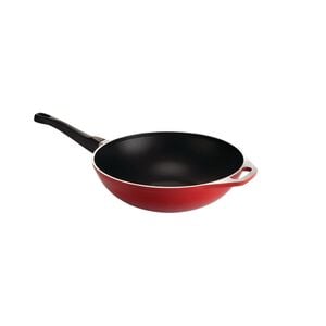 Wok Cucina Donna Rojo 30 cm