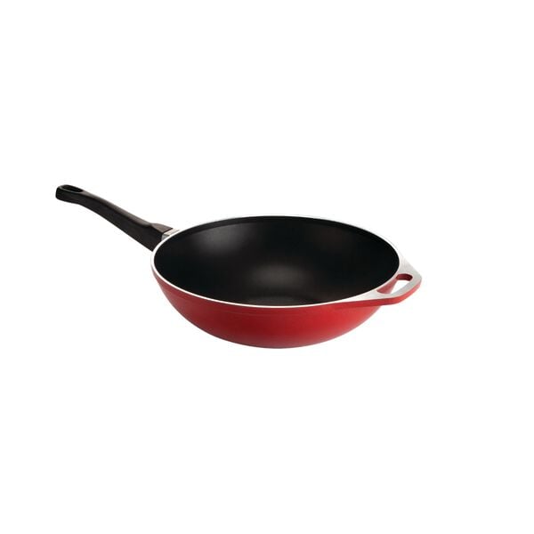 Wok Cucina Donna Rojo 30 cm